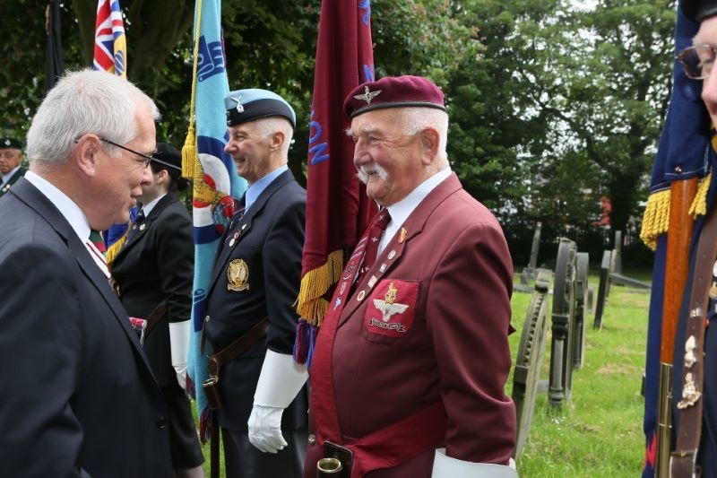 Other image for Cemetery chosen as fitting location for Pals memorial bench
